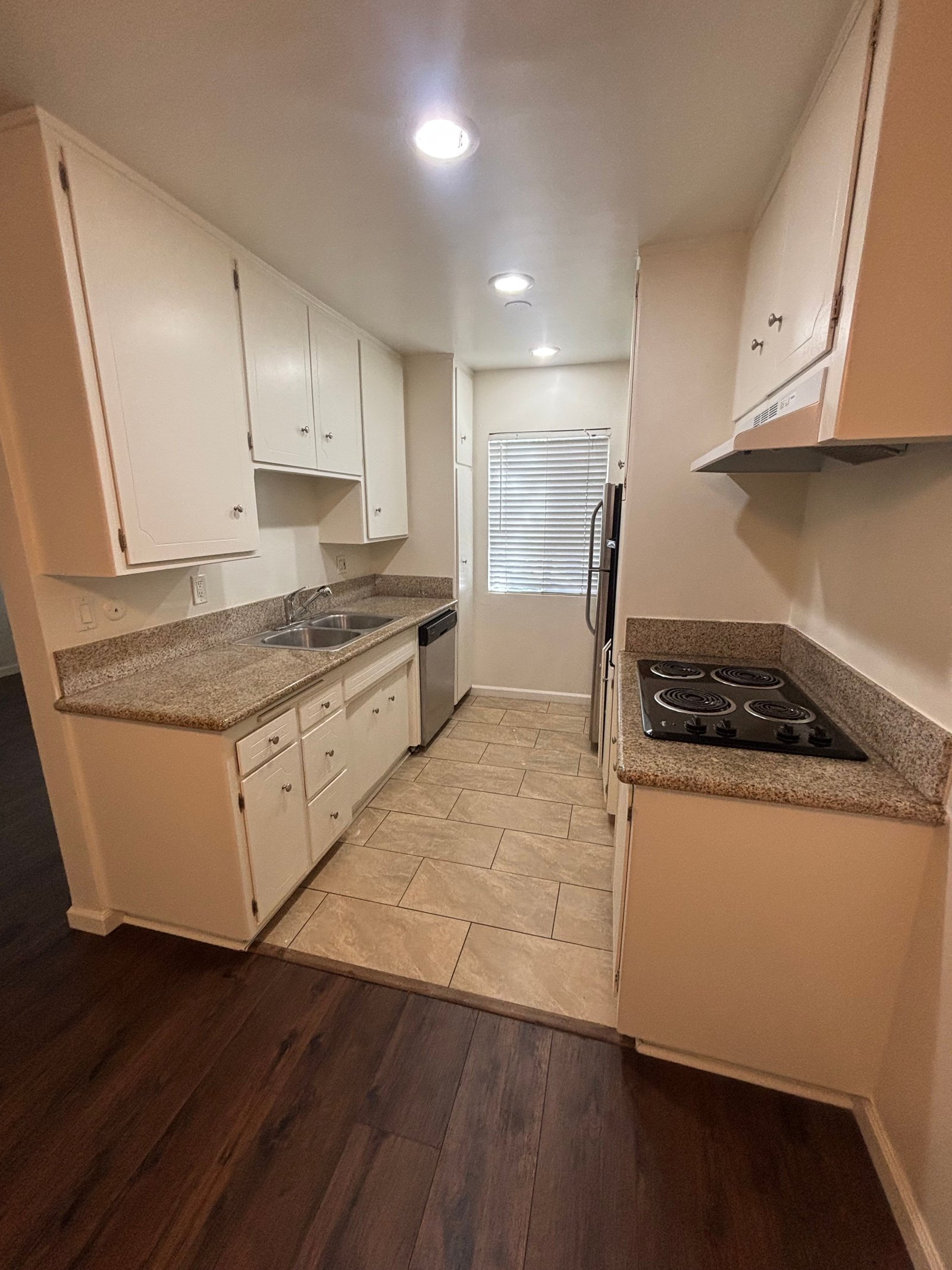 Unit C kitchen, original unaltered photo