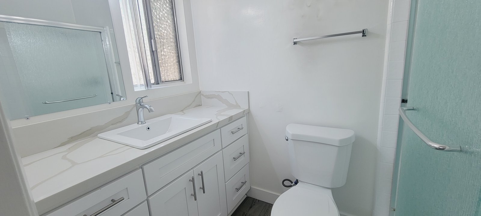 Unit D bathroom vanity, original unaltered photo